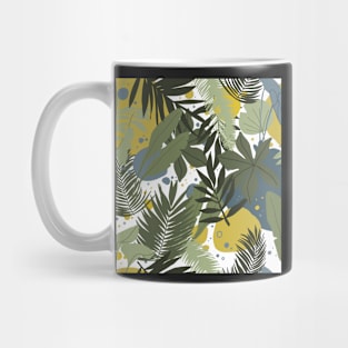 Tropical leaves Mug